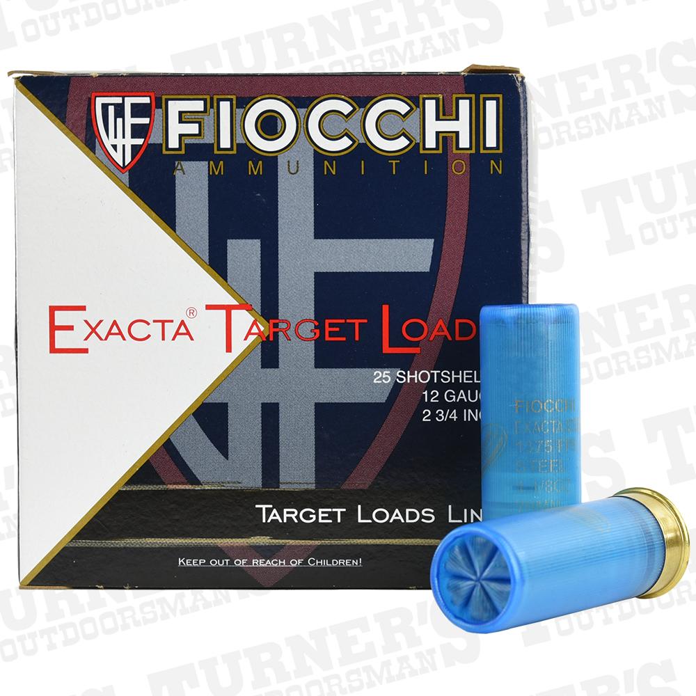  Fiocchi Exacta Target Loads 12 Gauge 2 3/4 