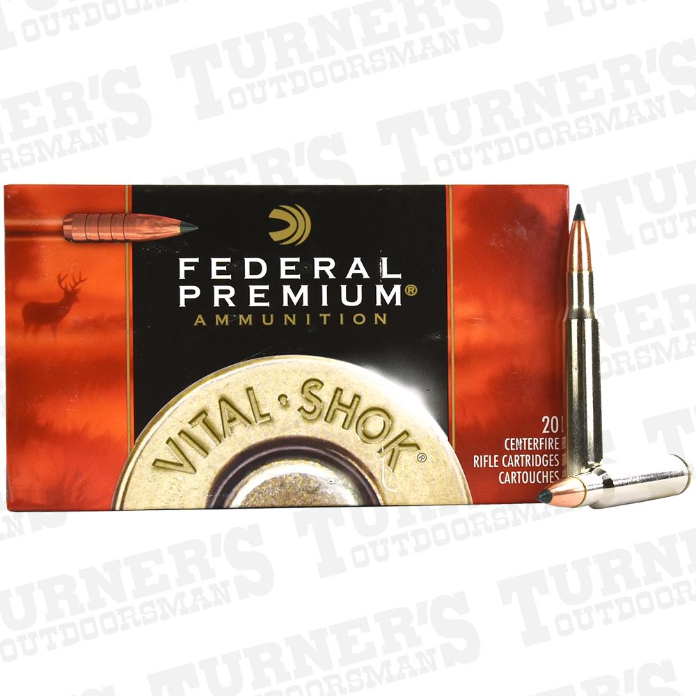  Federal Vital- Shok 30- 06 Springfield 180 Grain Trophy Copper 20 Round Box