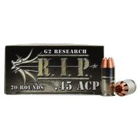 G2 Research .45ACP R.I.P. Ammo 20 Round Box