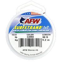 AFW Surfstrand 1x7 Stainless Steel Leader 30FT