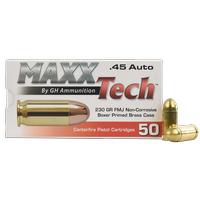 Maxxtech 45ACP 230 Grain FMJ 50 Rounds