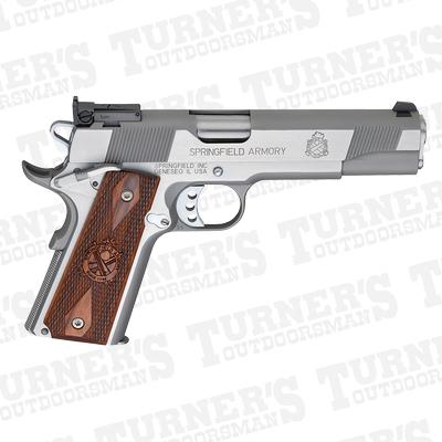  Springfield 1911 9mm Loaded Stainless 5 Barrel