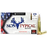 Federal .270 Win Non-Typical 130 Grain Soft Point