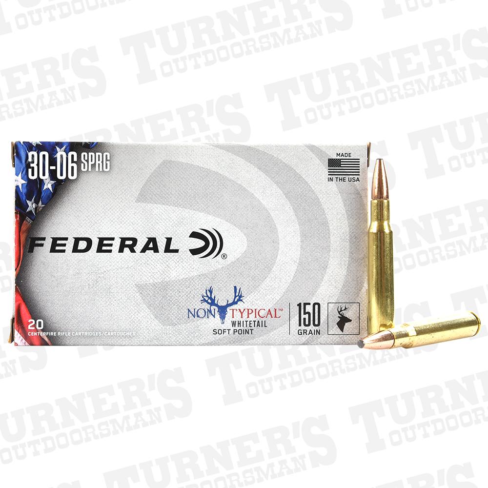  Federal .30- 06 Non- Typical 150 Grain Soft Point