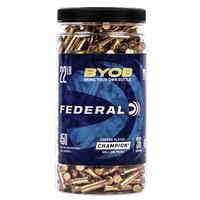 Federal .22 LR BYOB 36 Grain Copper Hollow Point 450 Rounds