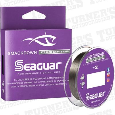 Seaguar Smackdown Braid, Stealth Gray 150 Yards