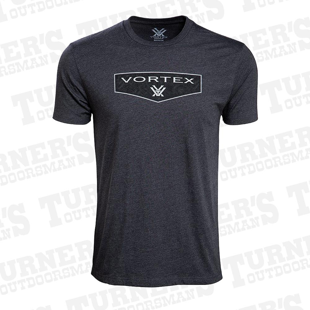  Vortex Shield T- Shirt, Charcoal Heather