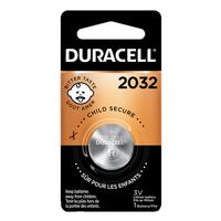 Duracell 2032 Lithium Coin Battery With Bitter Coating (Item #68646/68541)