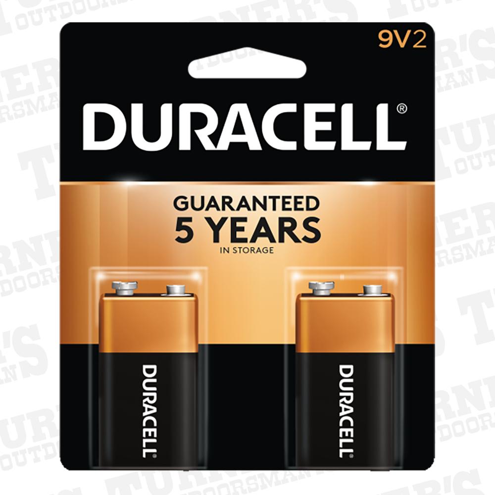 Duracell 9v Coppertop Battery