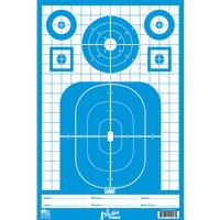Pro-Shot 12x18 SplatterShot Blue Tactical Precision Target Pistol/Rifle/Shotgun 8 Pack