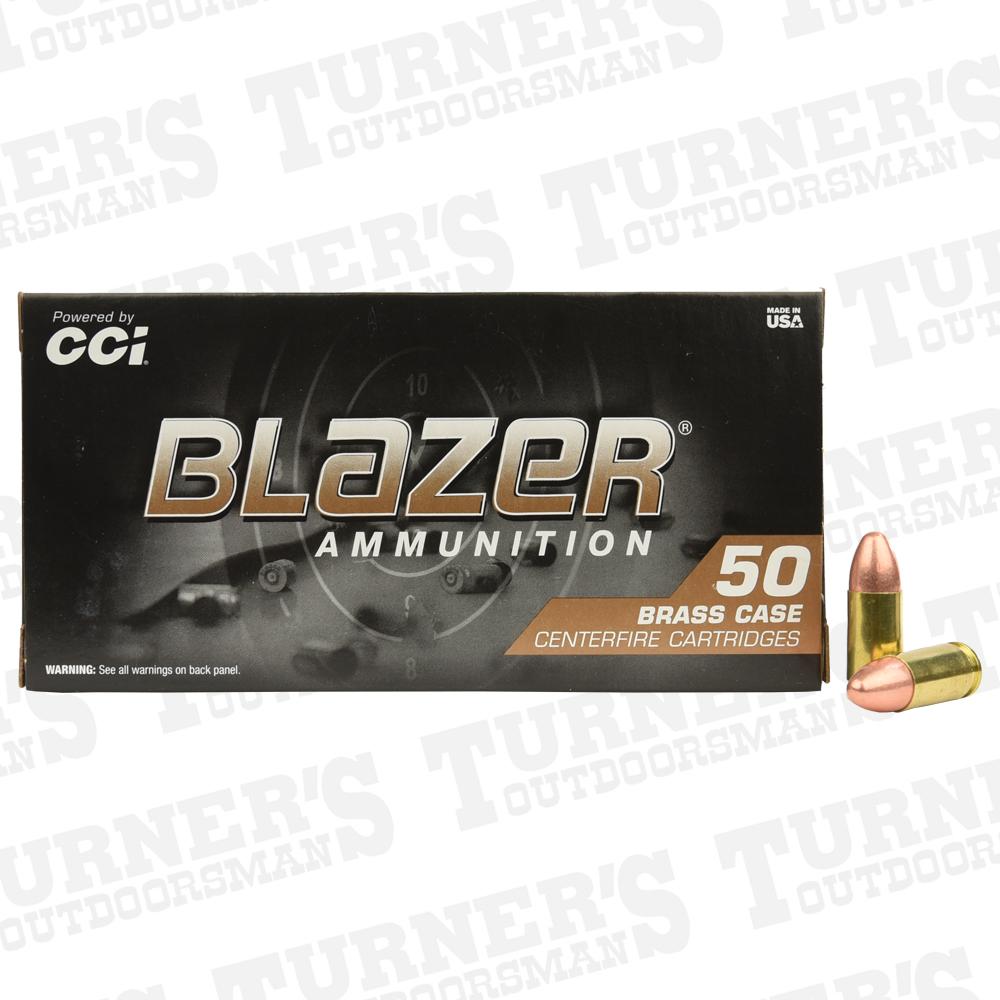  Blazer Brass 9mm 124 Grain Fmj 50 Round Box