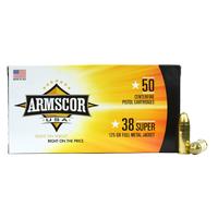 Armscor .38SPL 125 Grain FMJ, 50 Rounds