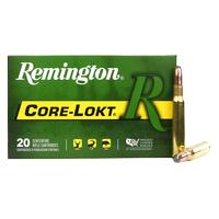Remington 30-06 Spfld 180 Grain Core-Lokt SP, 20 Rounds