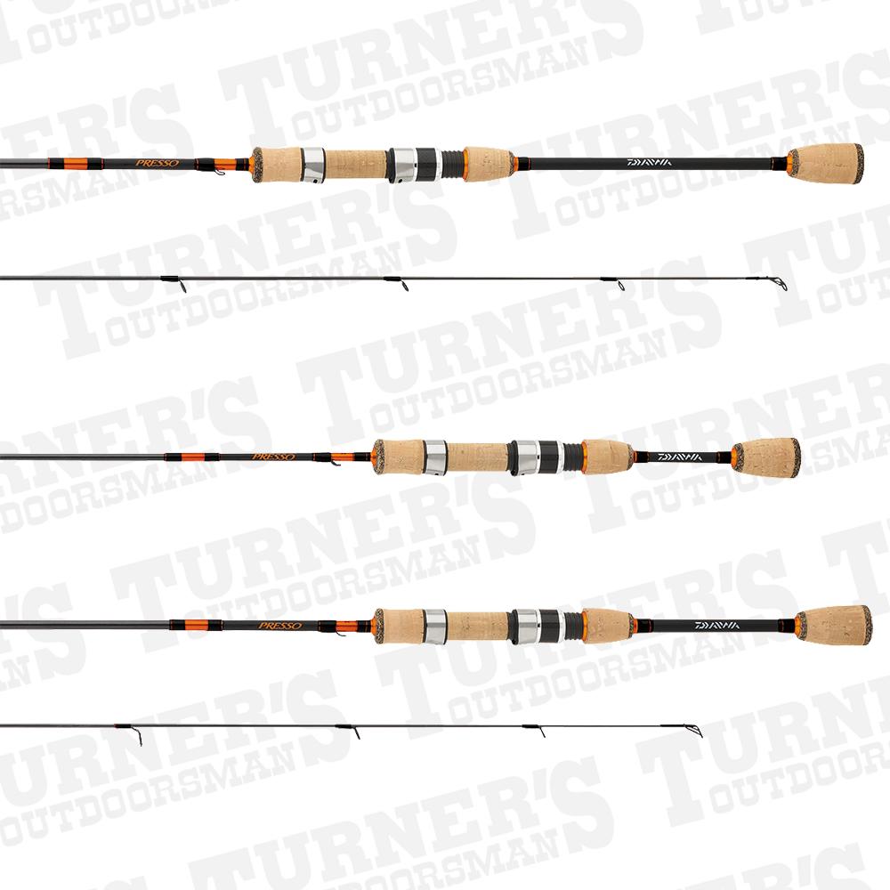  Daiwa Presso Ultra Pack Spinning Rods 4 Piece