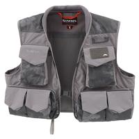 Simms Freestone Vest, Hex Flo Camo Carbon (Item #12064-008-L)