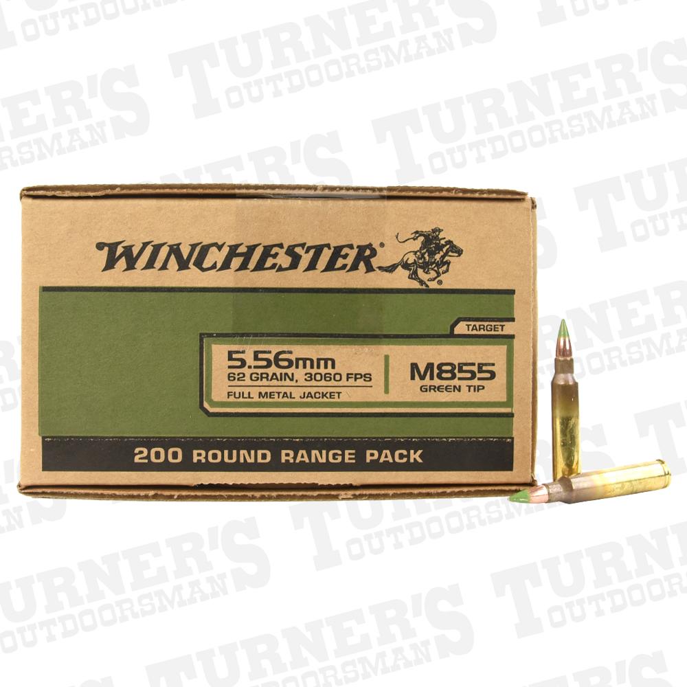  Winchester 5.56mm 62 Grain Fmj, 200 Rounds