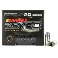 Barnes TAC-XP .380 Auto 80 Grain XPD 20 Rounds