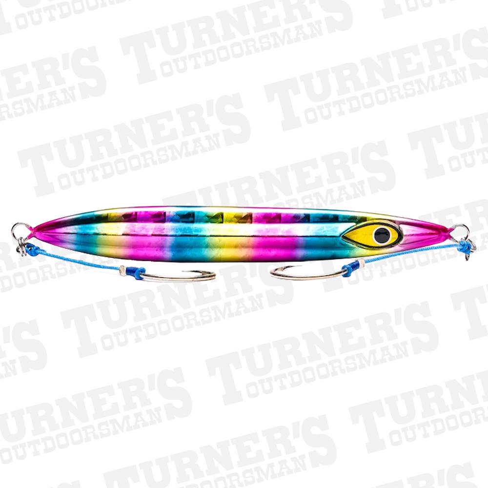 Mustad Rip Roller Slow Fall Jig Rainbow Glitter - Esche Da Pesca Affidabili - 3