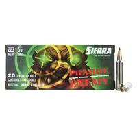 Sierra Bullets Prairie Enemy .223 Rem 55 Grain BlitzKing 20 Rounds
