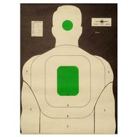 Alco Red Dot Police Pistol Training Program Target