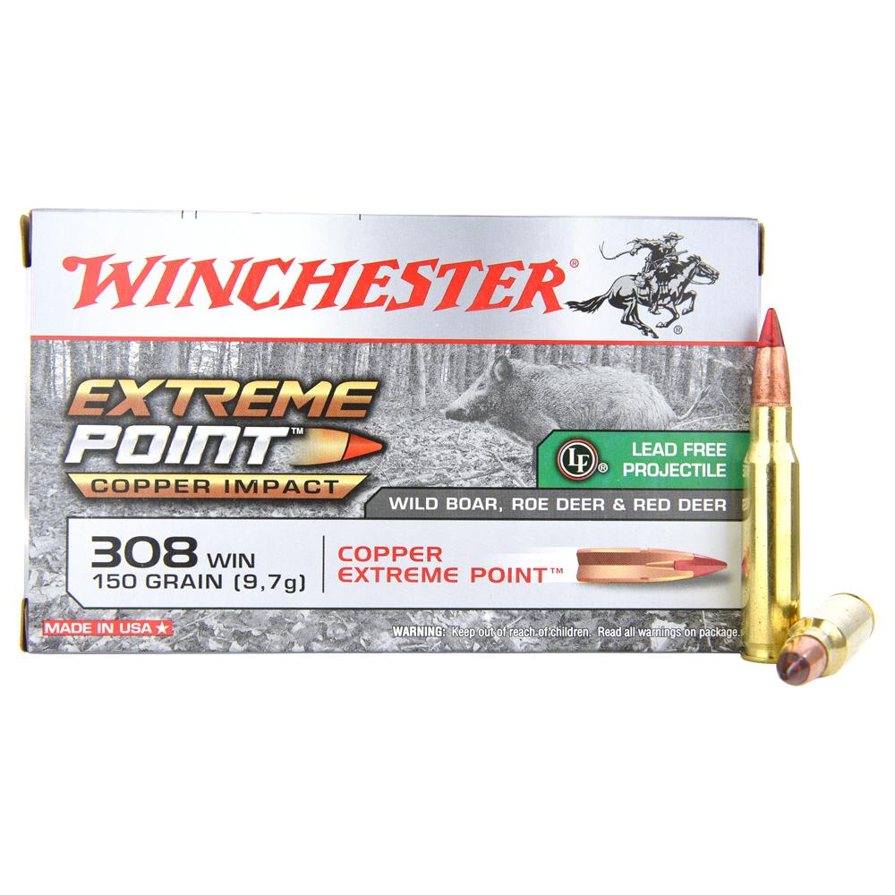  Winchester Extreme Point .3087 Win 150 Grain Clf 20 Round