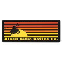 Black Rifle Cofffee Company Gunrise Sunrise PVC Patch, Multicolor