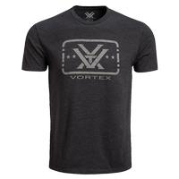 Vortex Trigger Press T-Shirt, Charcoal (Item #122-01-CHHXL)
