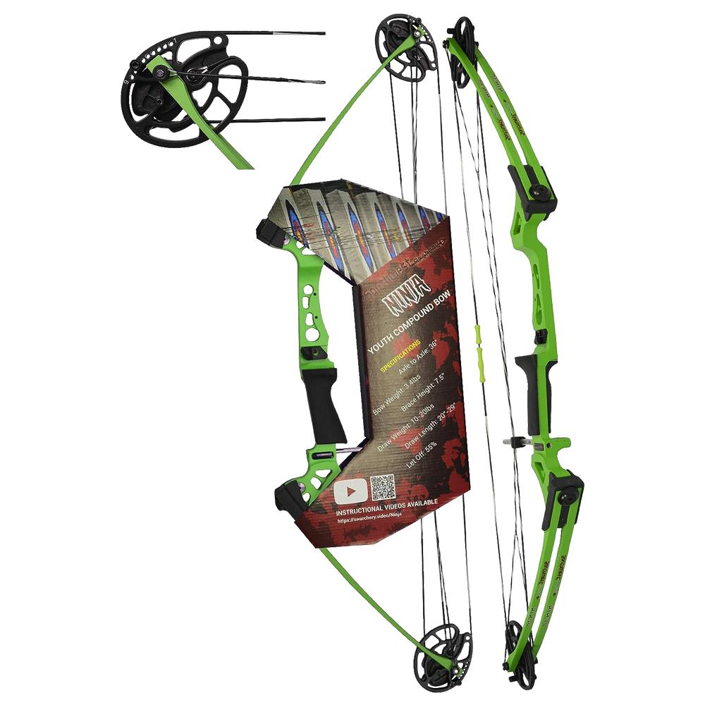 Southwest Archery Blue Ninja Youth Compound Bow Kit