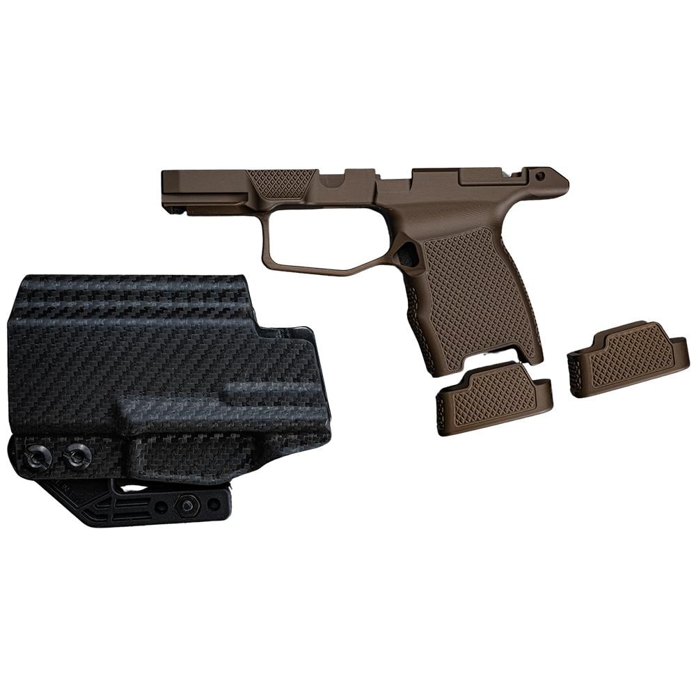 Juggernaut Tactical Anodized Dark Bronze JT P365 Grip Module with