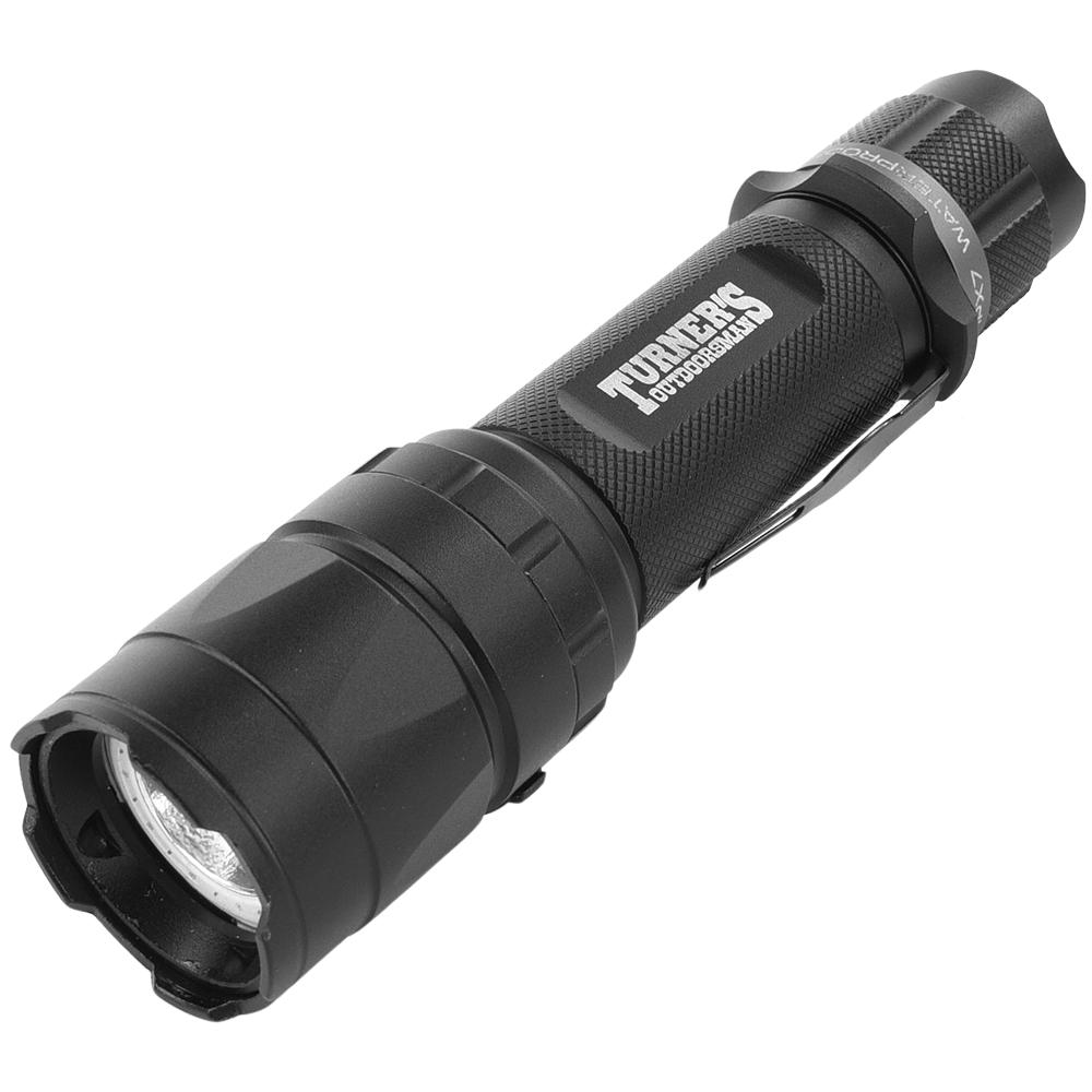 Turner's Outdoorsman Police Security Flashlights Trac Tact-RX Rechargable  Flashlight, 1500 Lumens