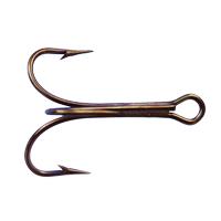 Mustad Bronze Treble Hook 25 Pack (Item #3551-1-25)
