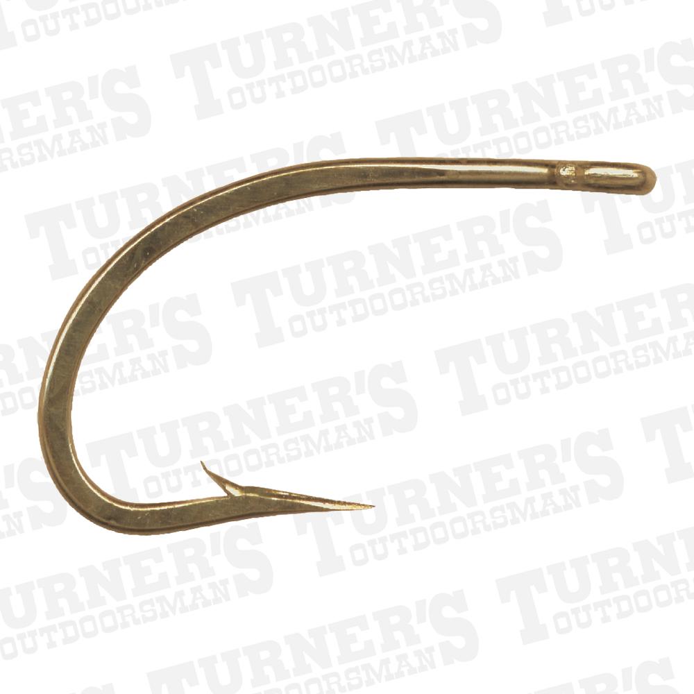Mustad #4 O'Shaughnessy Bronze Forged Bait Hook 50 Pack
