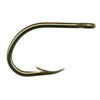 Mustad O'Shaughnessy Bronze Bait Hook, 8 Pack (Item #94151-BR-1/0-8 )