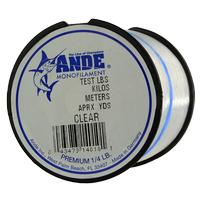 Ande Premium Clear 1/4 Spool (Item #ANDP1/4C20)