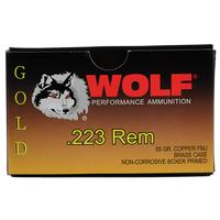Wolf Gold .223Rem 55 Grain Full Metal Jacket 20 Round Box