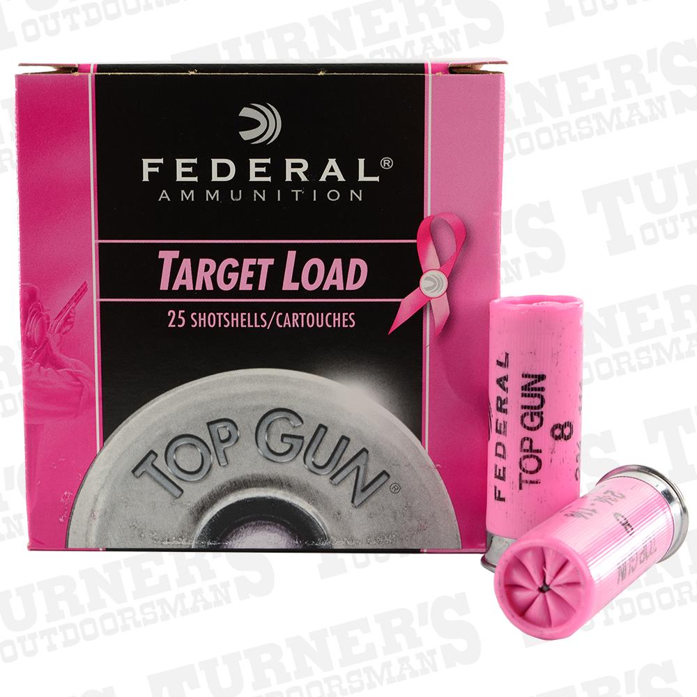  Federal Top Gun Target Pink 12 Gauge 2 3/4 