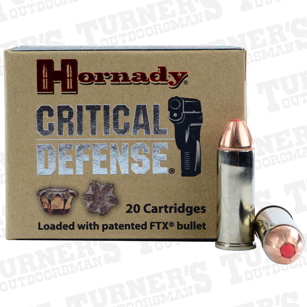  Hornady 45 Colt 185 Grain Critical Defense Ftx 20 Round Box
