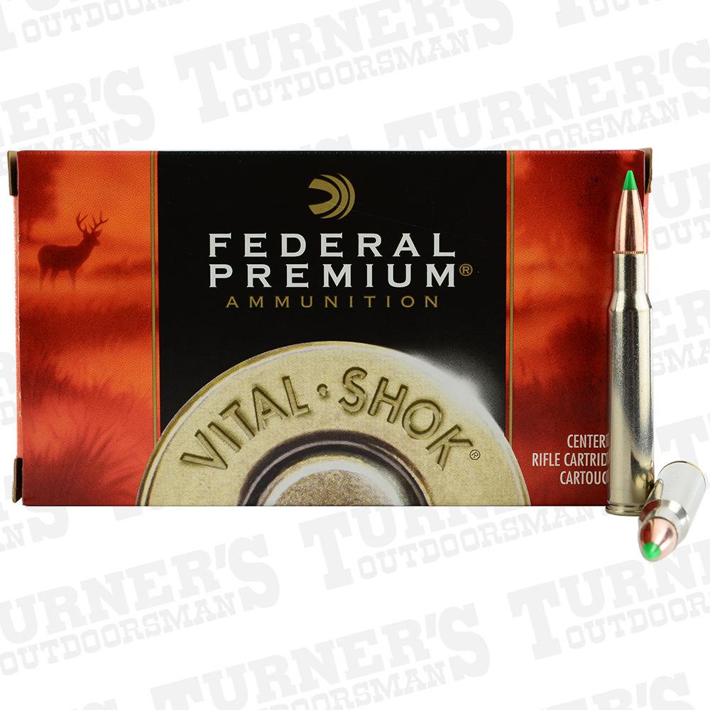  Federal Vital- Shok 30- 06 Springfield Nosler Ballistic Tip 20 Round Box