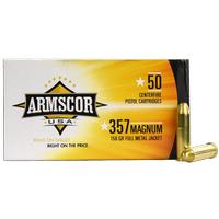 Armscor .357 Magnum 158 Grain Full Metal Jacket 50 Round Box