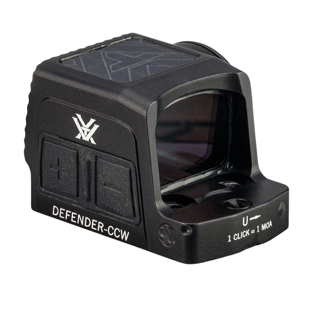 Vortex Defender-CCW Enclosed Solar Micro Red Dot, 3 MOA