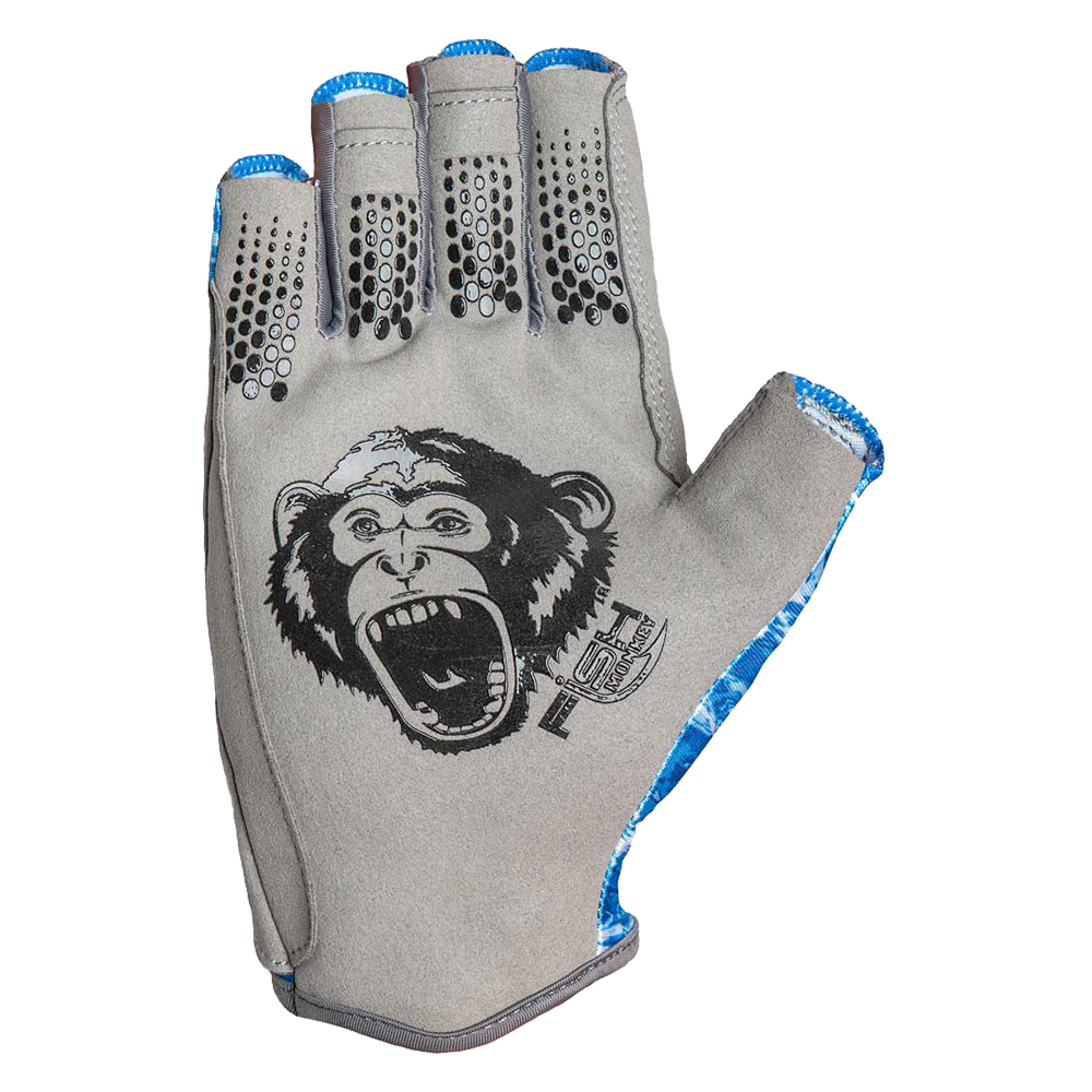 Fish Monkey Medium Pro 365 Guide Glove, Blue Water Camo